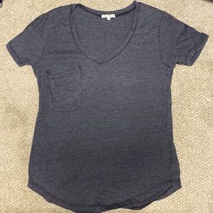 Z Supply Gray front pocket tee